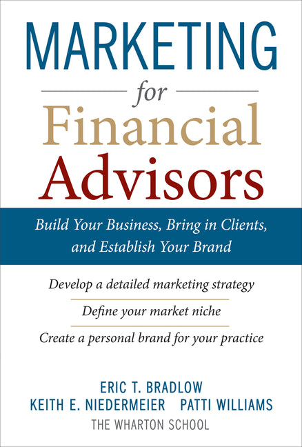 Book cover for Marketing for Financial Advisors (Pb)