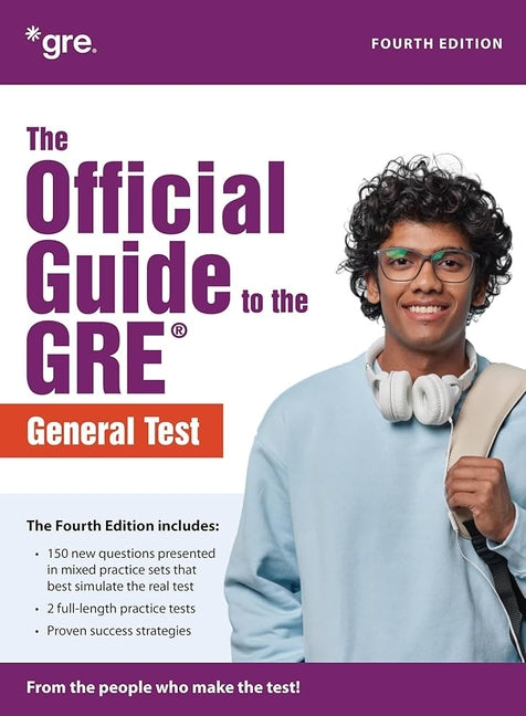 Book cover for Official Guide to the GRE Test, Fourth Edition