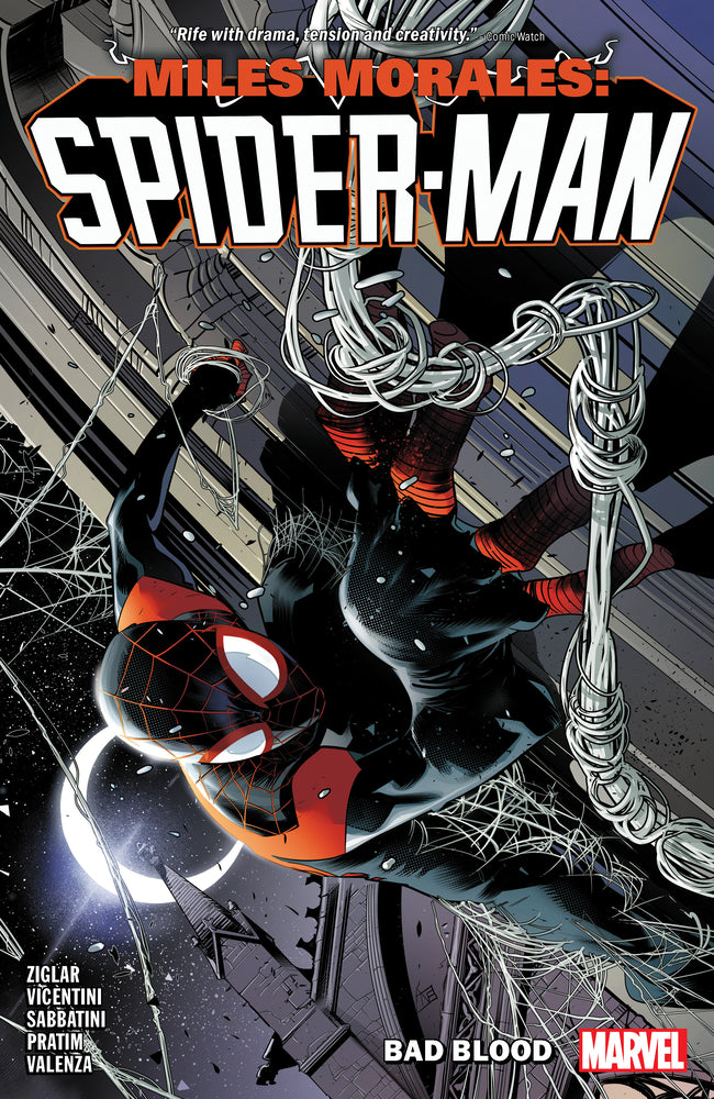 Book cover for Miles Morales: Spider-Man by Cody Ziglar Vol. 2 - Bad Blood