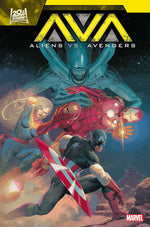 Book cover for Aliens vs. Avengers