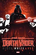 Book cover for Star Wars: Darth Vader - Black, White & Red Treasury Edition