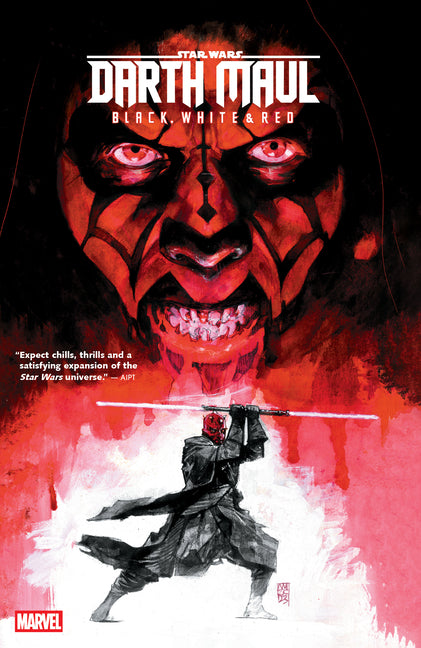 Book cover for Star Wars: Darth Maul - Black, White & Red