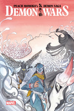 Book cover for Peach Momoko's Demon Saga: Demon Wars