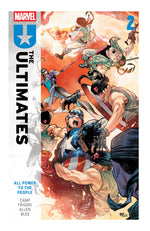 Book cover for Ultimates by Deniz Camp Vol. 2: All Power to the People