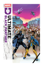 Book cover for Ultimate Black Panther by Bryan Hill Vol. 4: Destiny and Destruction