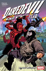 Book cover for Daredevil: Woman Without Fear - Bloody Reunion