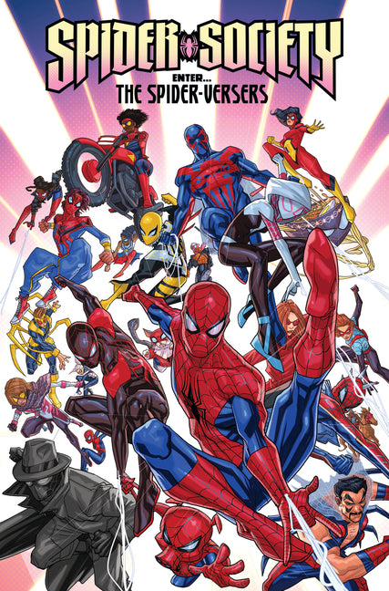 Book cover for Spider-Society: Enter the Spider-Versers