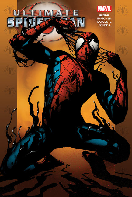 Book cover for Ultimate Spider-Man Omnibus Vol. 4 Stuart Immonen Symbiote Cover