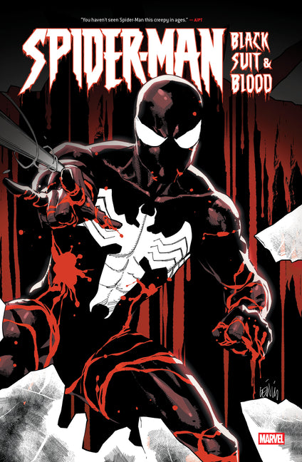 Book cover for Spider-Man: Black Suit & Blood Treasury Edition