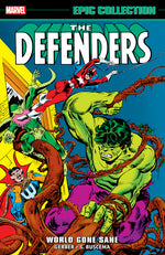 Book cover for Defenders Epic Collection: World Gone Sane