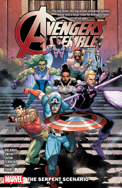 Book cover for Avengers Assemble: The Serpent Scenario
