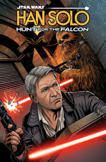 Book cover for Star Wars: Han Solo - Hunt for the Falcon