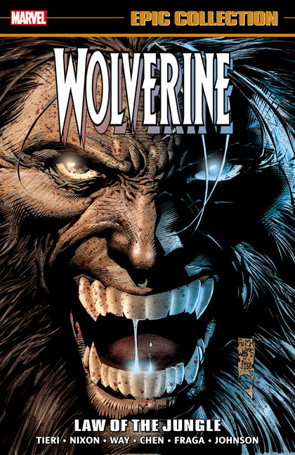 Book cover for Wolverine Epic Collection: Law of the Jungle