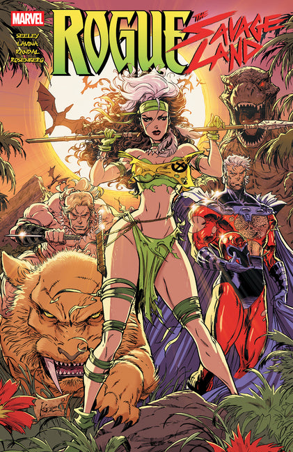 Book cover for Rogue: The Savage Land