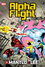 Book cover for Alpha Flight by Mantlo & Lee Omnibus Jim Lee Cover