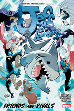 Book cover for Jeff the Land Shark: Friends and Rivals