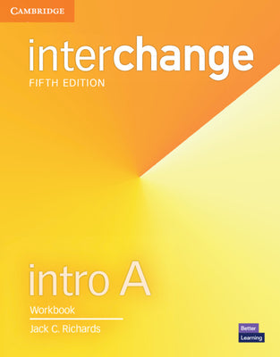 Book cover for Interchange Intro a Workbook