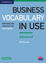 Book cover for Business Vocabulary in Use: Advanced Book with Answers (Revised)