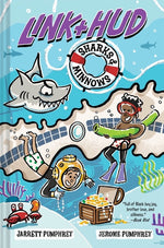 Book cover for Link + Hud: Sharks & Minnows