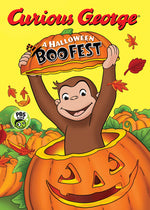 Book cover for Curious George: A Halloween Boo Fest: A Halloween Book for Kids