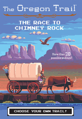 Book cover for The Oregon Trail: The Race to Chimney Rock