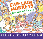Book cover for Five Little Monkeys Jumping on the Bed Board Book