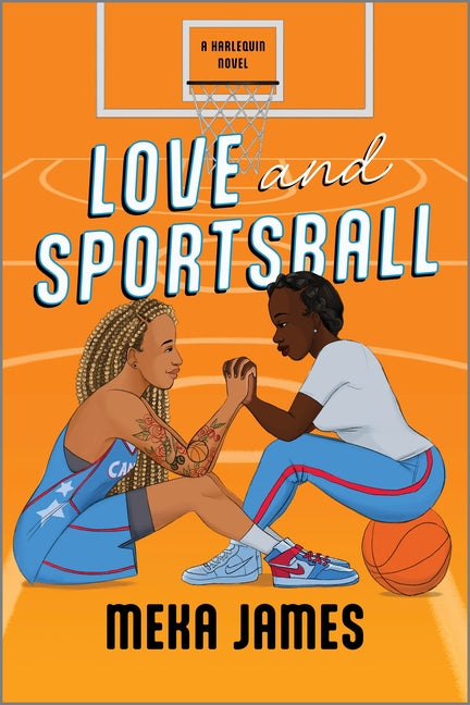 Book cover for Love and Sportsball: A Spicy Sapphic Sports Romance (Original)
