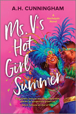 Book cover for Ms. V's Hot Girl Summer: A Spicy Black Latinx Age-Gap Romance (Original)