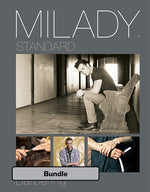 Book cover for Bundle: Milady Standard Barbering, 6th + Student Workbook + Exam Review