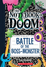 Book cover for Battle of the Boss-Monster: A Branches Book (the Notebook of Doom #13): Volume 13