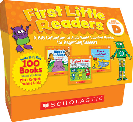 Book cover for First Little Readers: Guided Reading Level D (Classroom Set): A Big Collection of Just-Right Leveled Books for Beginning Readers [With 5 Copies of 20