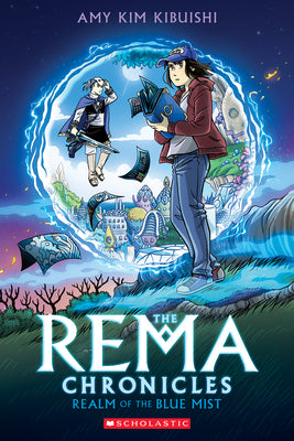 Book cover for Realm of the Blue Mist: A Graphic Novel (the Rema Chronicles #1)