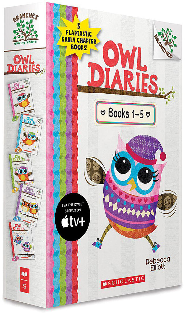Book cover for Owl Diaries, Books 1-5: A Branches Box Set