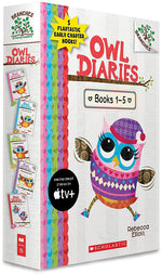 Book cover for Owl Diaries, Books 1-5: A Branches Box Set