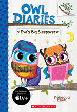 Book cover for Eva's Big Sleepover: A Branches Book (Owl Diaries #9): Volume 9