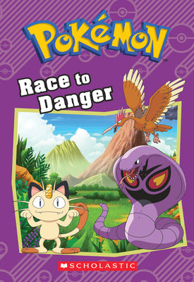 Book cover for Race to Danger (Pokémon: Chapter Book)