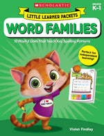 Book cover for Little Learner Packets: Word Families: 10 Playful Units That Teach Key Spelling Patterns