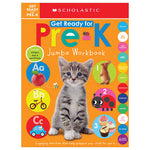 Book cover for Get Ready for Pre-K Jumbo Workbook: Scholastic Early Learners (Jumbo Workbook)