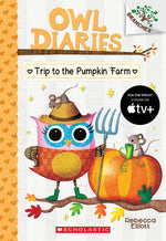 Book cover for Trip to the Pumpkin Farm: A Branches Book (Owl Diaries #11): Volume 11