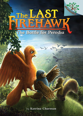 Book cover for The Battle for Perodia: A Branches Book (the Last Firehawk #6): Volume 6