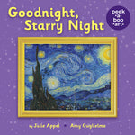 Book cover for Goodnight, Starry Night (Peek-A-Boo Art)