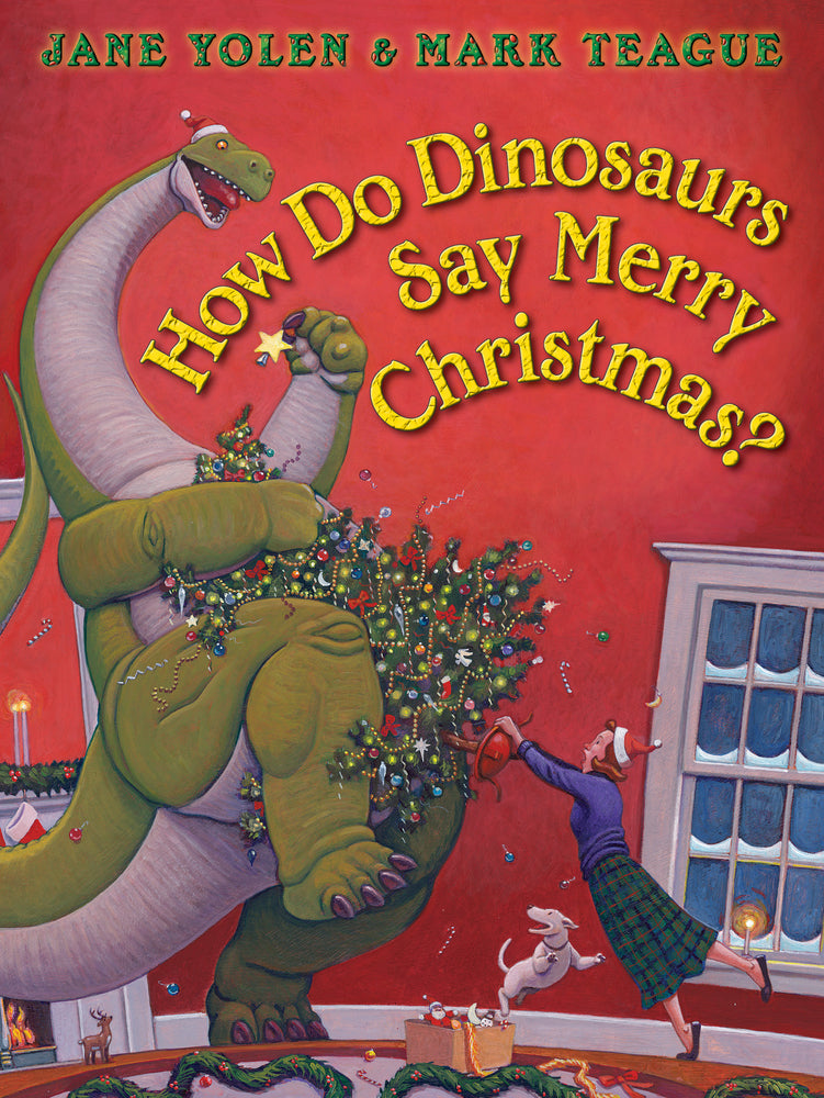 Book cover for How Do Dinosaurs Say Merry Christmas?