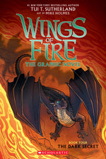 Book cover for Wings of Fire: The Dark Secret: A Graphic Novel (Wings of Fire Graphic Novel #4): Volume 4