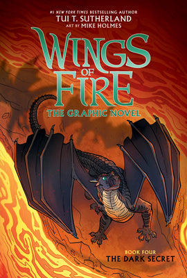 Book cover for Wings of Fire: The Dark Secret: A Graphic Novel (Wings of Fire Graphic Novel #4): Volume 4