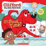 Book cover for It's Pool Time! (Clifford the Big Red Dog Storybook)