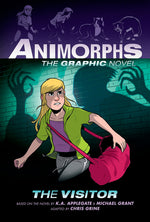 Book cover for The Visitor: A Graphic Novel (Animorphs #2)