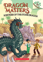 Book cover for Fortress of the Stone Dragon: A Branches Book (Dragon Masters #17)