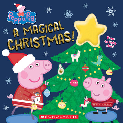 Book cover for A Magical Christmas! (Peppa Pig)