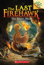 Book cover for The Secret Maze: A Branches Book (the Last Firehawk #10): Volume 10