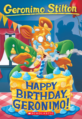 Book cover for Happy Birthday, Geronimo! (Geronimo Stilton #74): Volume 74